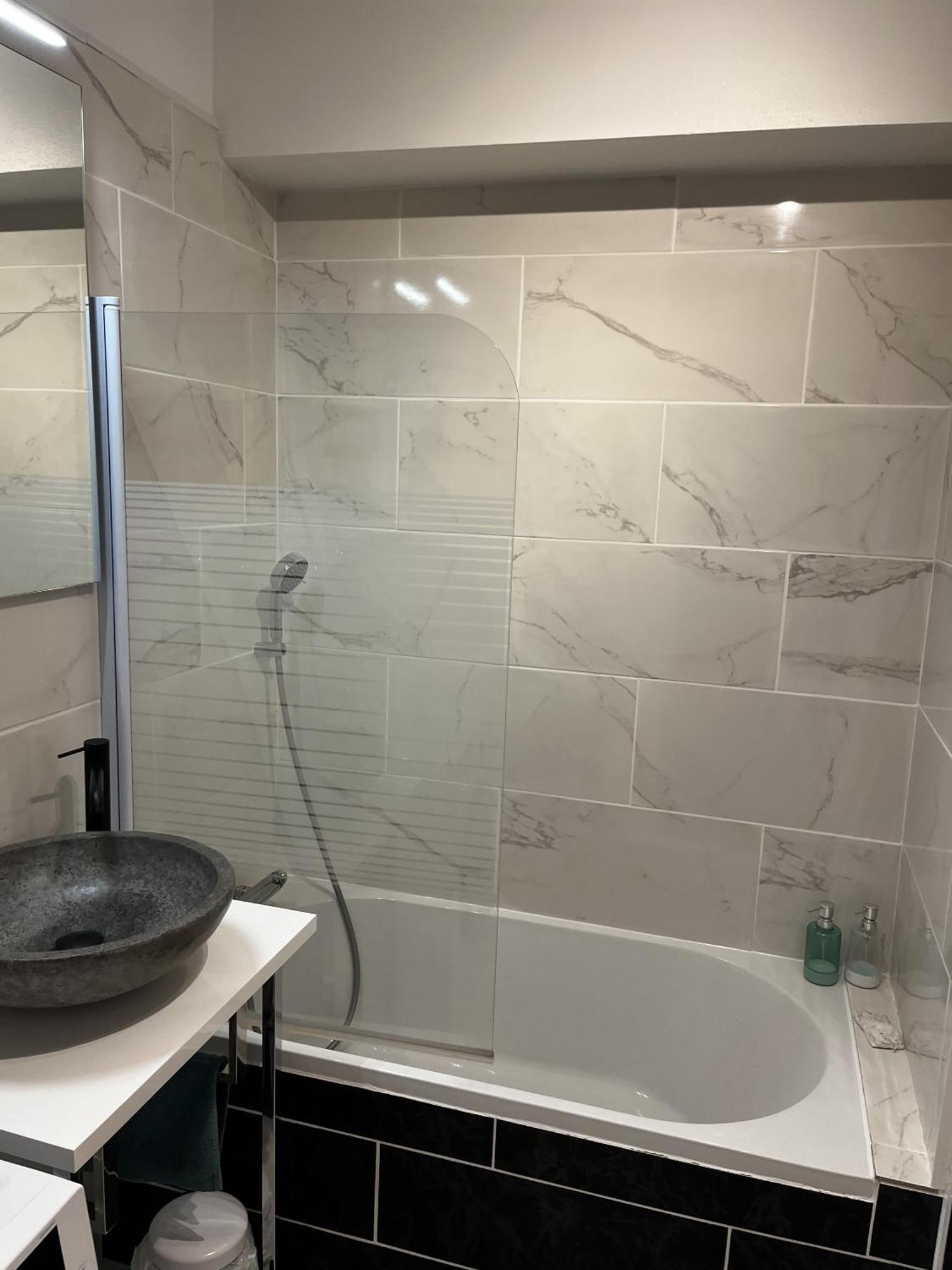 Super Appartement Cosy, Parking Prive Courseulles-sur-Mer Bagian luar foto